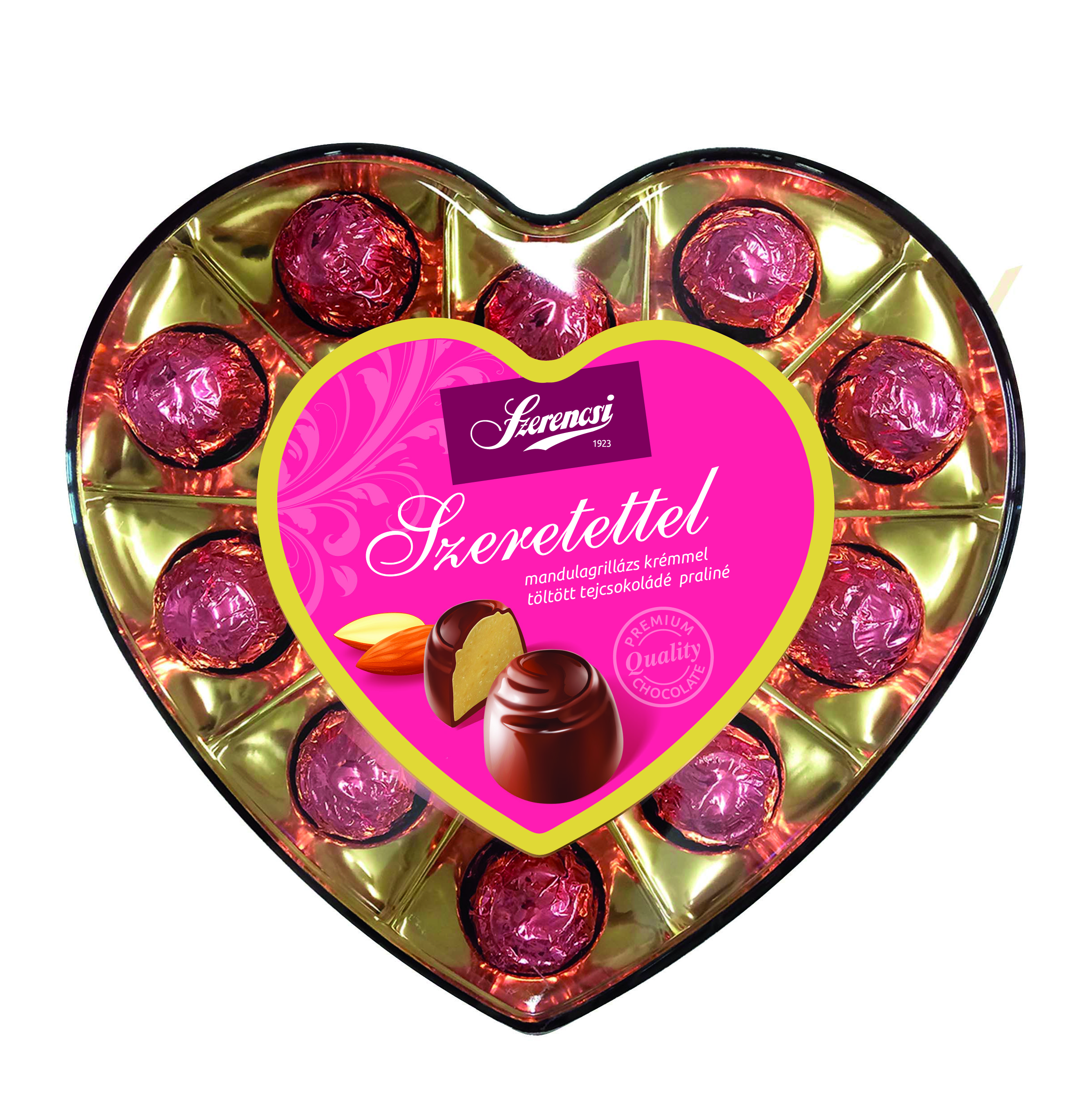 Szeretettel szív desszert 110g